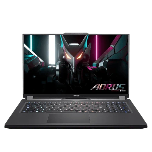 נייד AORUS 17H i7-13700H 16GB DDR5 1TB GEN4 RTX4080 FHD 360HZ DOS